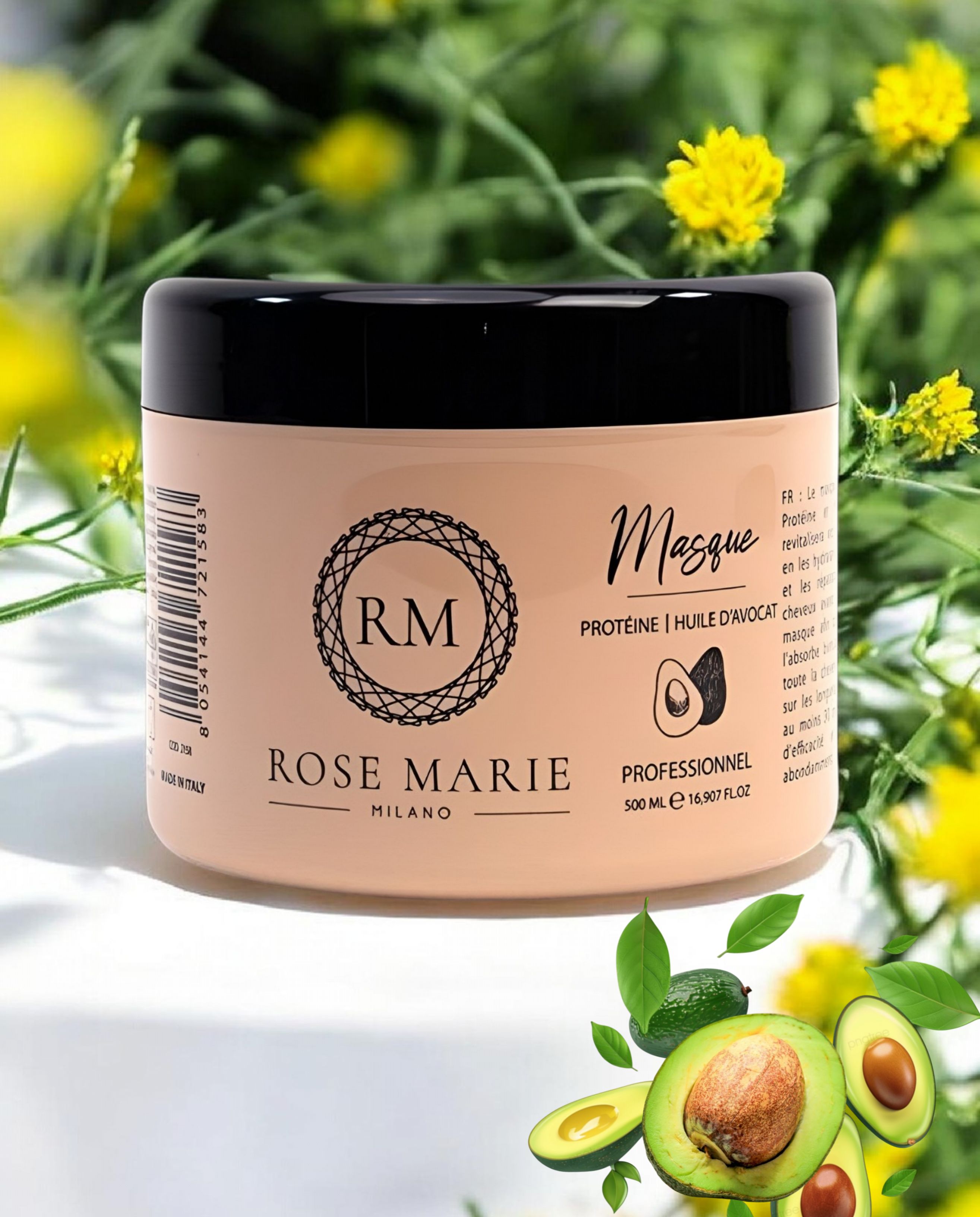 Masque Protéine & Huile d’Avocat